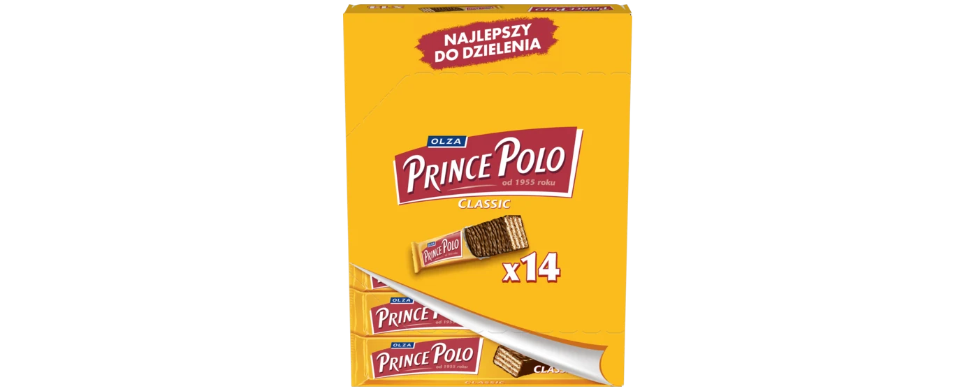 Prince Polo Classic — karton 14 sztuk